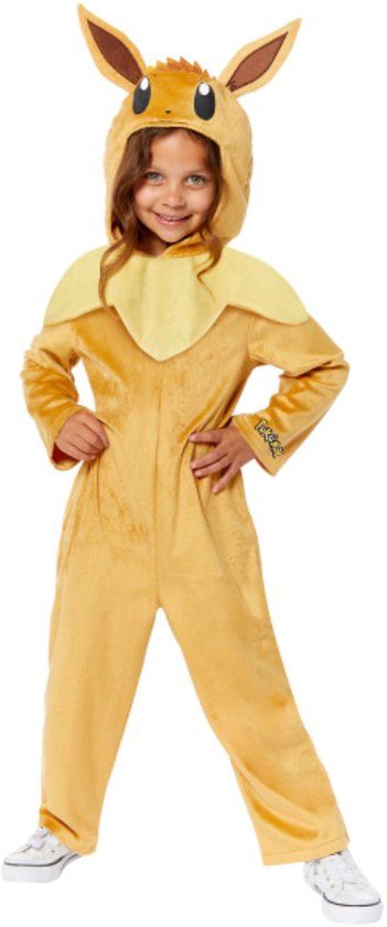 Pokémon Onesie Eevee Kind - Bruin - 104/116