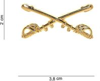 Fostex Embleem metaal Sabel set pin