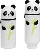 Panda Kawaii trousse scolaire blanc
