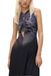 Desigual Robe Portia pour femme, Noir, XS