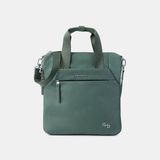 Hedgren ROKU verticale totebag 13 inch – Uitbreidbare werktas – RFID-bescherming – Gerecycled materiaal- Duck Green