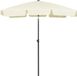 vidaXL Strandparasol 180x120 cm zandgeel