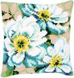 Vervaco Kruissteekkussen kit Japanse Anemonen II
