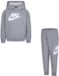 Nike Kids 86l135 Fleece Set Lange Mouwen Grijs 92