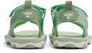 Hummel Sandal Glitter Jr 203306 Kinderen Unisex Platte sandalen Frosty Green