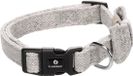 Hond Flamingo Hond Halsband met strik Nelson Grijs S 30-45cm 15mm