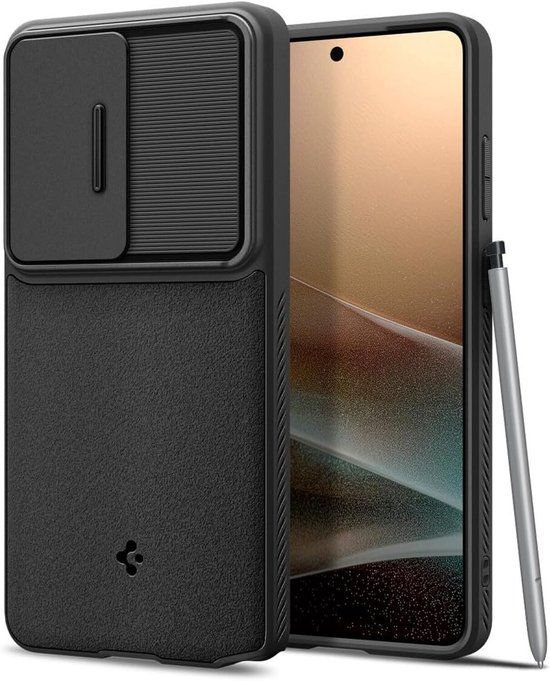 Spigen Optik Armor Case for Samsung Galaxy S26 Ultra - Black