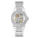 GUESS GW0302L1 Dames Polshorloge Zilverkleurig Staal Mineraalglas Analoog Quartz 39mm