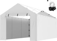 VEVOR Carport-Garagetent 3 x 6 M, Wit