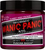Manic Panic - Fuschia Shock Classic Creme Vegan Cruelty Free Pink Semi Permanent Hair Dye 118ml