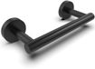 Unyqoos® Porte-rouleau de papier toilette en acier inoxydable 304, noir mat