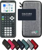 Texas Instruments TI-84 Evo-T Grafische Rekenmachine met WYNGS Beschermhoes - Lichtgrijs