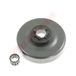 MAGIQ Parts Husqvarna Koppelingstrommel voor Husqvarna 61 3/8 7T velg (artikelnummer: 501 83 15-03, 102469X)
