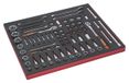 Bahco Foaminlay Fit&Go 3/3 met doppen en toebehoren 1/4" en 1/2" en sleutels - 83-delig - FF1A5005