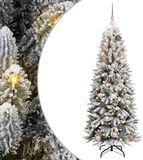 vidaXL - Kunstkerstboom - Wit - 150 cm