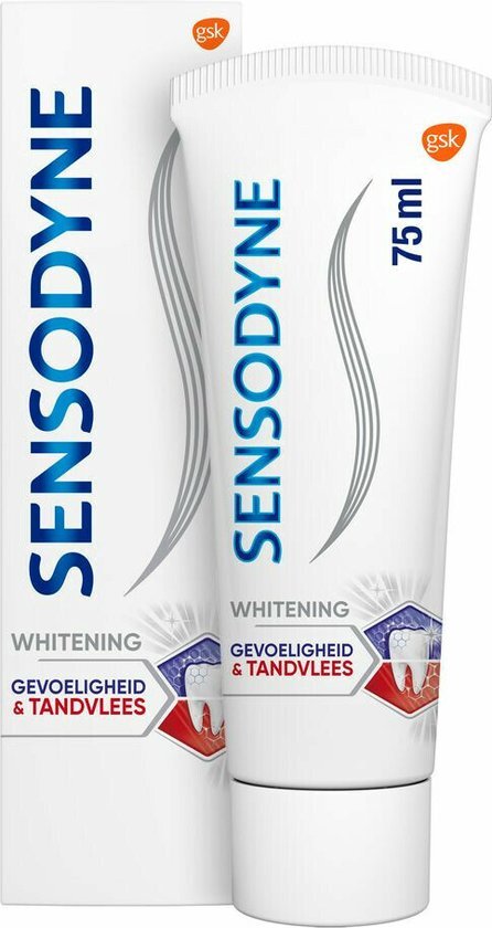 Sensodyne Tandpasta Gevoeligheid & Tandvlees Whitening 75 ml