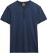 Superdry Slub Grandad T-shirt Heren Lauren Navy XL