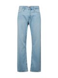 JACK&JONES Heren Jeans W33 X L30 Blauw Loose Fit Biologisch Katoen
