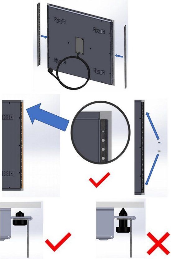 Royal Plaza Kronos Infrarood Paneel - 600W - Antraciet Mat
