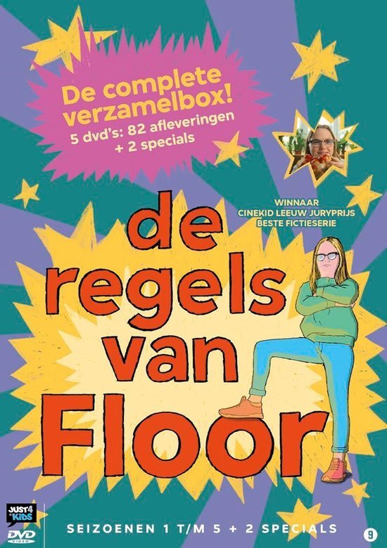 Just4kids De Regels van Floor - Seizoen 1 - 5 (DVD)