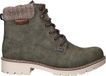 Rieker Veterschoenen Hoog - groen - Maat 39