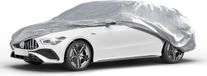 Walser Housse de voiture All Weather Basic, bâche de voiture 100 % imperméable, housse de voiture imperméable, housse de voiture, garage complet, combi, taille L, argent