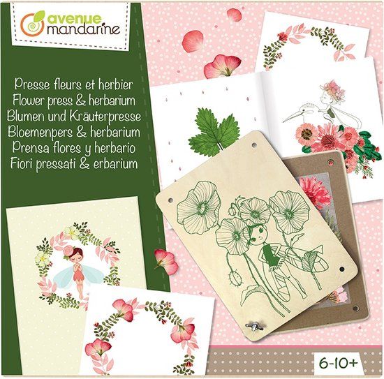 Avenue Mandarine Creatieve Box Bloemenpers & Herbarium