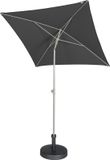 Max luuk - Katie 200/8/22/25 metal grey zweefparasol
