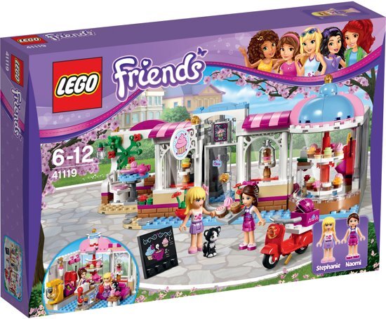 lego Heartlake cupcake café 41119