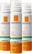 La Roche Posay Anthelios Zonnebrand Mist Gezicht SPF 50 - 3 x 75 ml