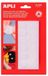 Apli Klittenband Rond Zelfklevend - d 19 mm - Wit - 12 stuk