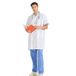 MISEMIYA - BATA UNISEX CUELLO SOLAPA MANGAS CORTAS UNIFORME LABORAL CLINICA HOSPITAL LIMPIEZA VETERINARIA SANIDAD HOSTELERÍA - Ref:8162