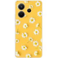 Xiaomi Siliconen hoesje - Compatibel met Xiaomi Redmi Note 14 4G - ontwerp marguerittes