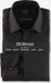 OLYMP Level 5 24/Seven Body Fit Overhemd Zwart Tricot Strijkvriendelijk Maat 42