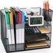 Cheerhom Brievenbak 4-laags Bureau-organizer, Stapelbare dossierorganizer, Tijdschriftensorteerhouder, Opbergbureau, Geschikt voor het opbergen van dossiers op het bureau