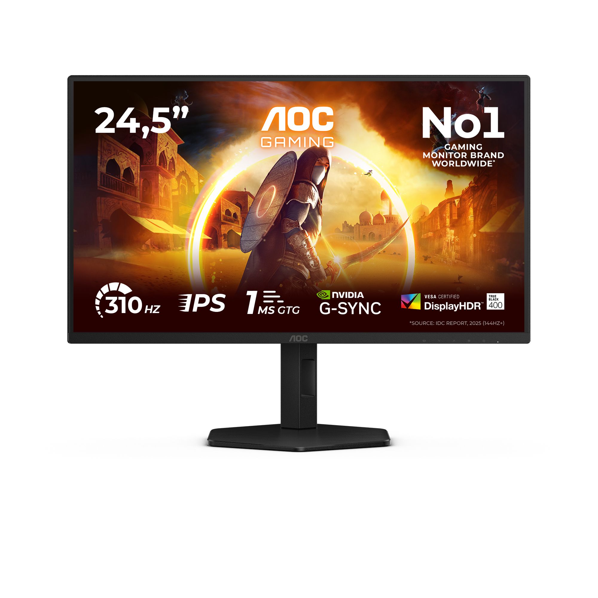 AOC 25" Full HD 310Hz Gaming Monitor - G4 25G4SXU