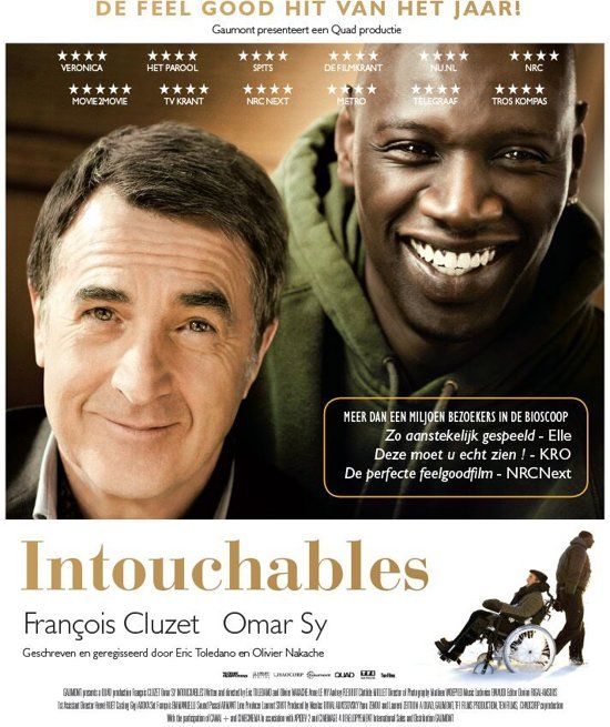 Intouchables (Blu-ray) - Comedy - Frans - Nederlands ondertiteld