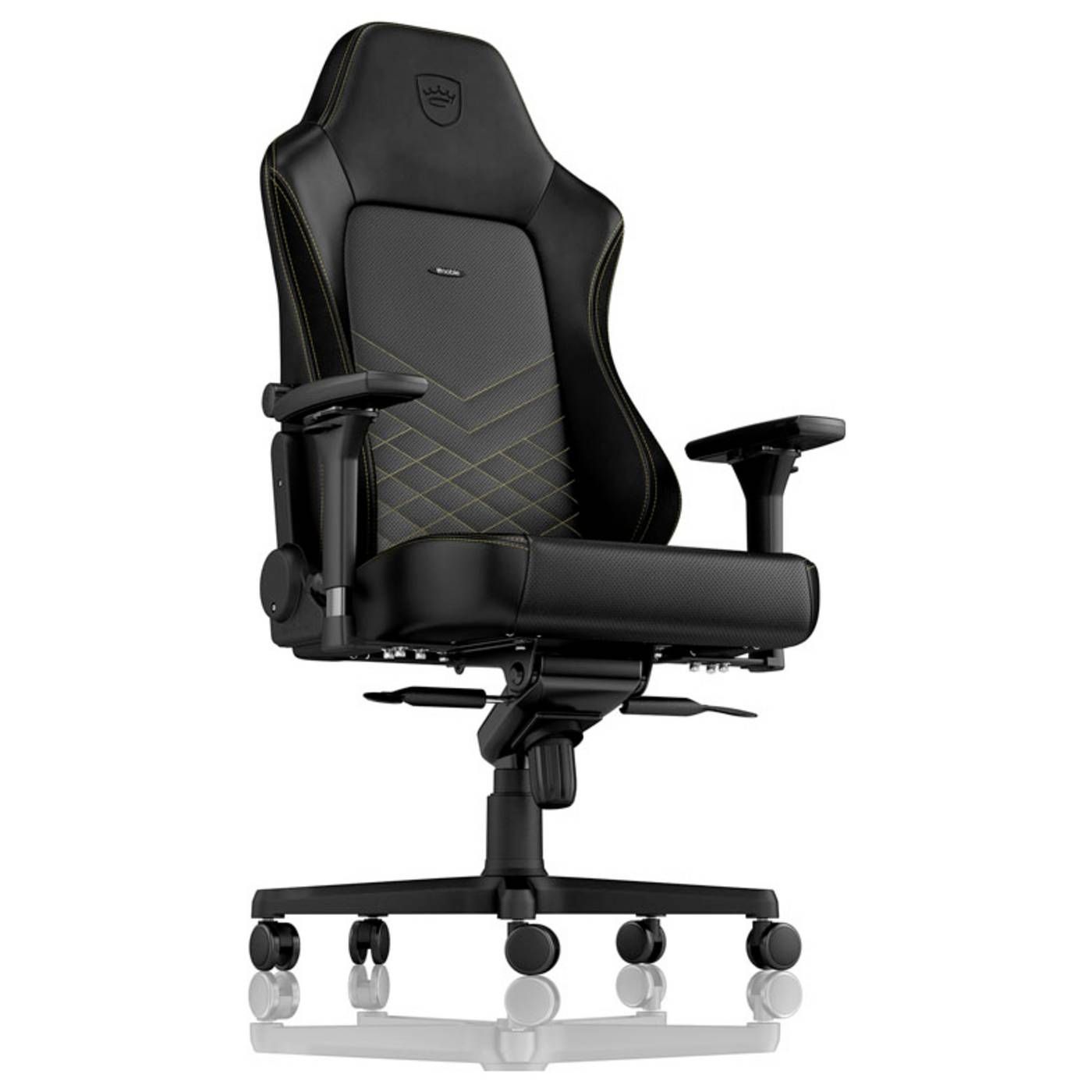 Noblechairs HERO Gaming Stuhl - schwarz/gold