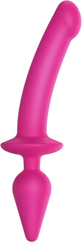 Strap-on-me Lovely Planet SARL Strap-On-Me - Switch Plug-In - Dildo & Buttplug - Roze - Maat 2XL