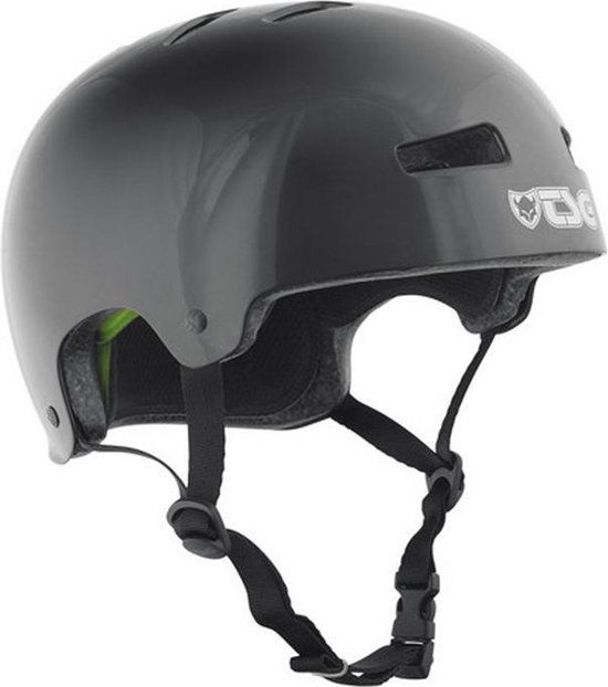 TSG Evolution Helm Injected Black L/XL - Skaten - Zwart