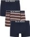 WE Fashion Heren boxershort met print, 3-pack