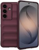 Techsuit Hoesje geschikt voor Samsung Galaxy S26 - Magic Shield Silicone Back Cover - Bordeaux