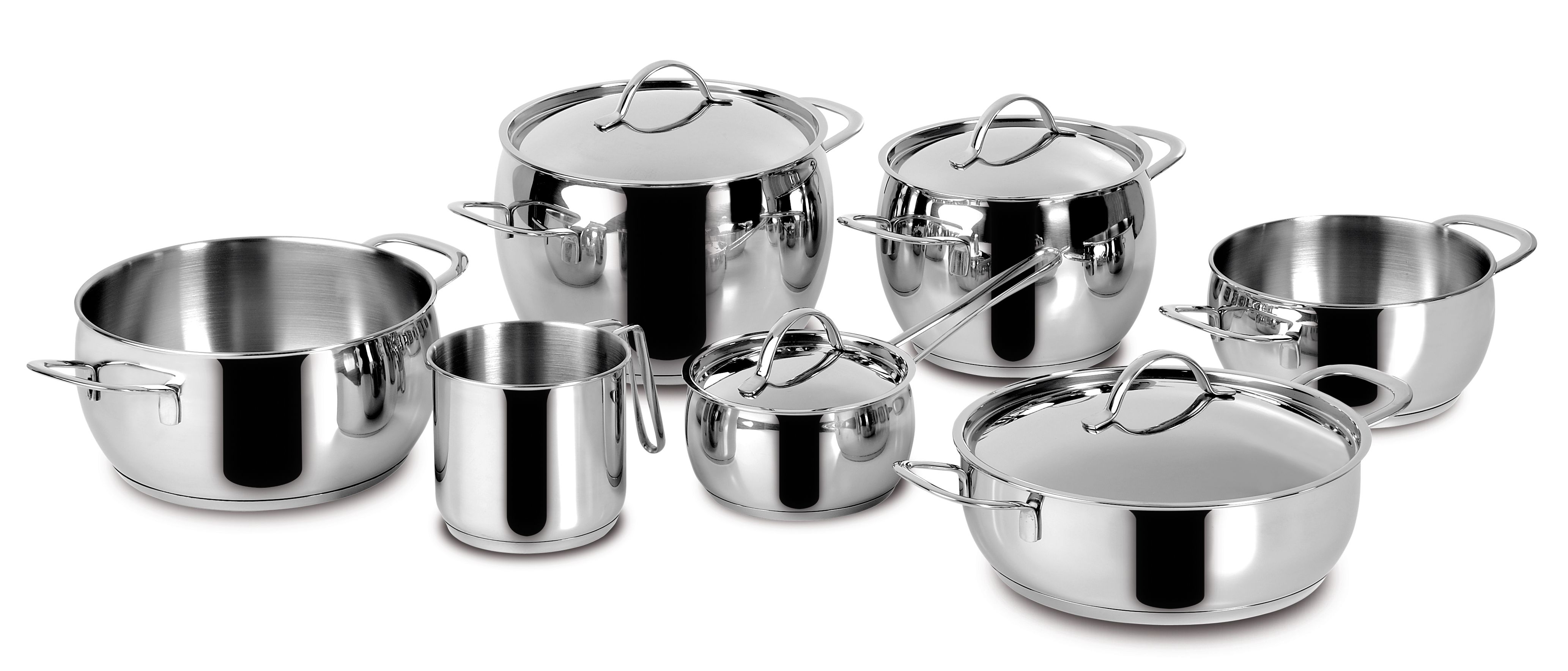 Lagostina Euforia Pannenset - 11-delig - RVS - Inductiegeschikt
