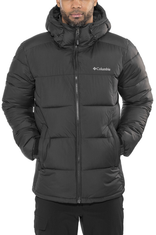 Columbia Pike Lake Hooded Jacket Heren Outdoorjas - Black - M