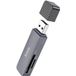 HOCO HB45 USB Card Reader, SD - microSD, Grey