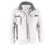 Kübler 1L455365-1095-L jas Vita Mix maat L in wit/middengrijs