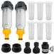 Kit de filtre à eau pour tuyaux d'arrosage avec 6 inserts filtrants