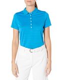 Callaway Golfpolo met korte mouwen voor dames, piqué, open gaasstof, Medium Blauw, 3XL
