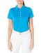 Callaway Golfpolo met korte mouwen voor dames, piqué, open gaasstof, Medium Blauw, 3XL