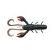 Berkley Pulse Realistic Craw; zacht plastic rivierkreeft kunstaas voor zoetwater; Texas Rig, Carolina Rig, Cheb Rig, Ned Rig & Jighead; garnaal-smaak voor baars, snoekbaars, 10cm, Dark Cray UV